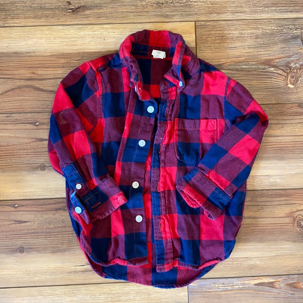 Gap Kids flannel shirt